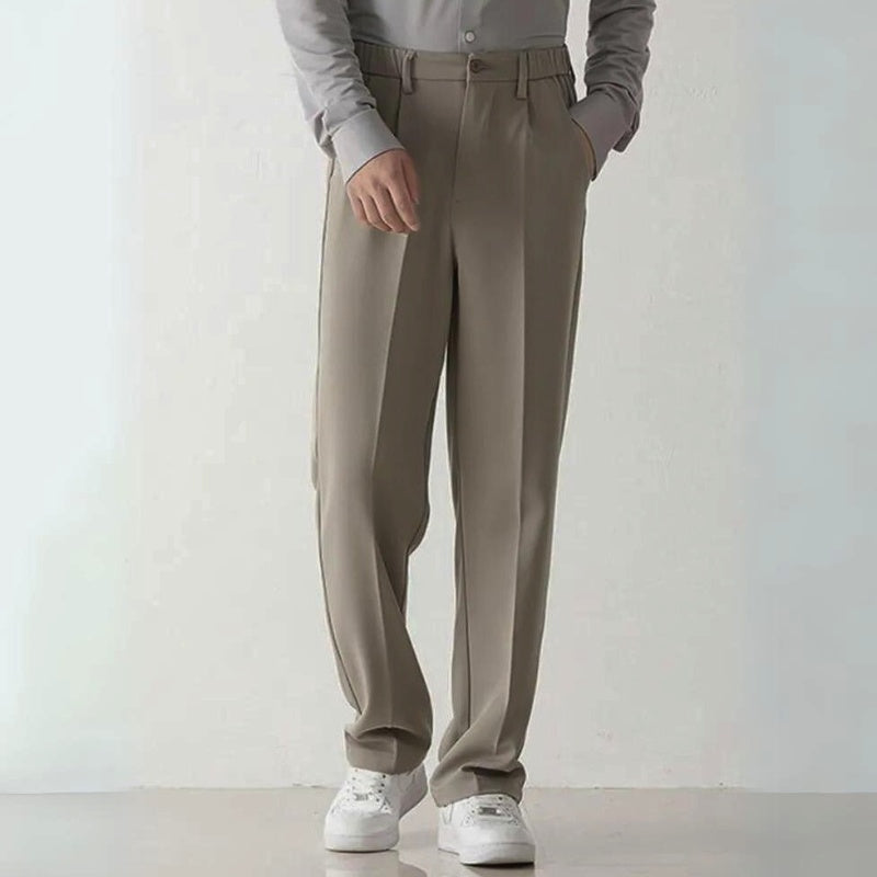 Image of Kieran | Men's Pleated Wide Leg Dress Pants