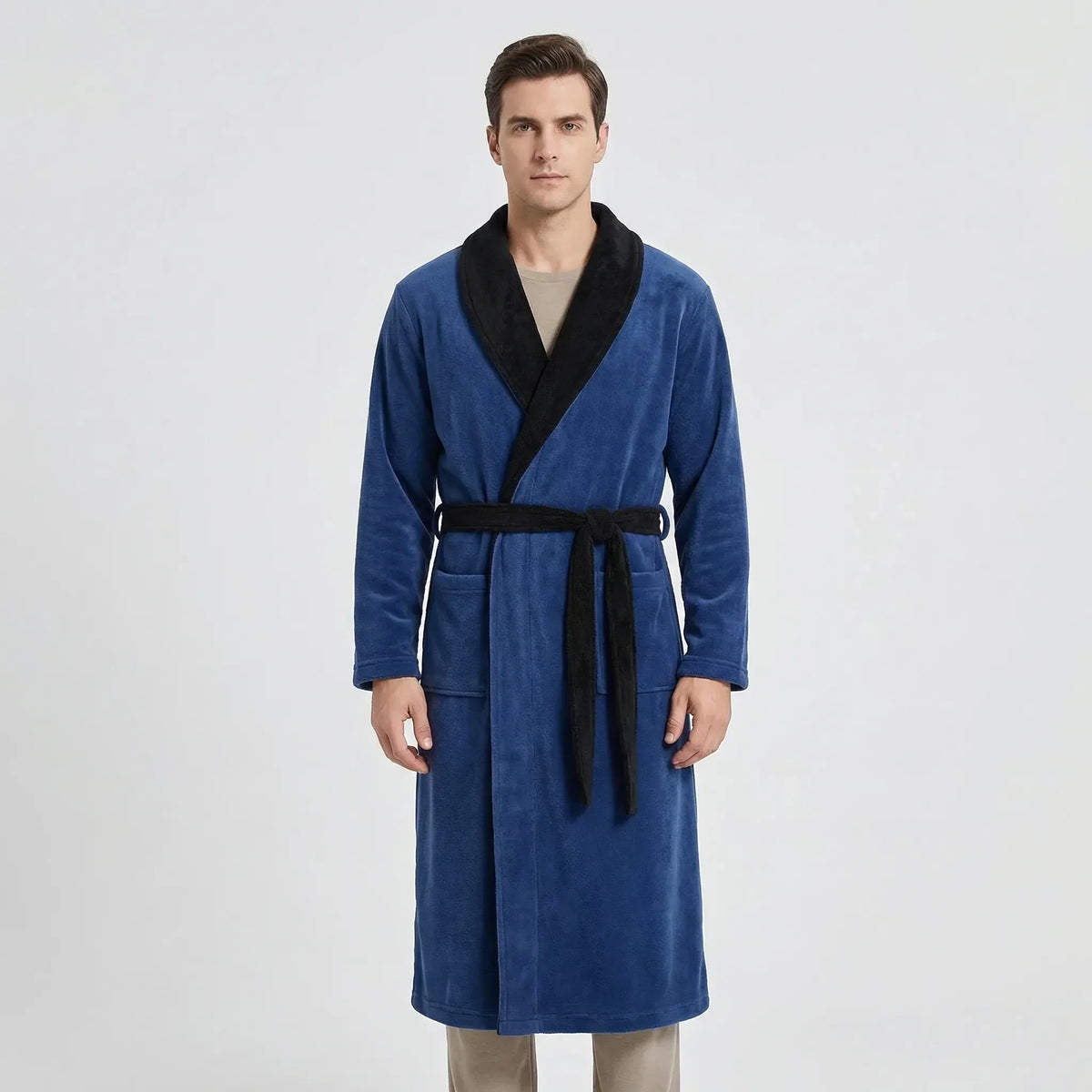 Kimono Dressing Gown with Belt