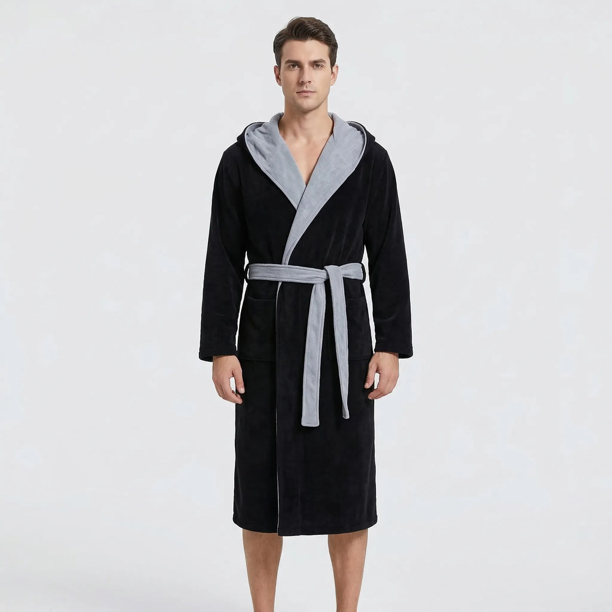 Kimono Dressing Gown with Belt