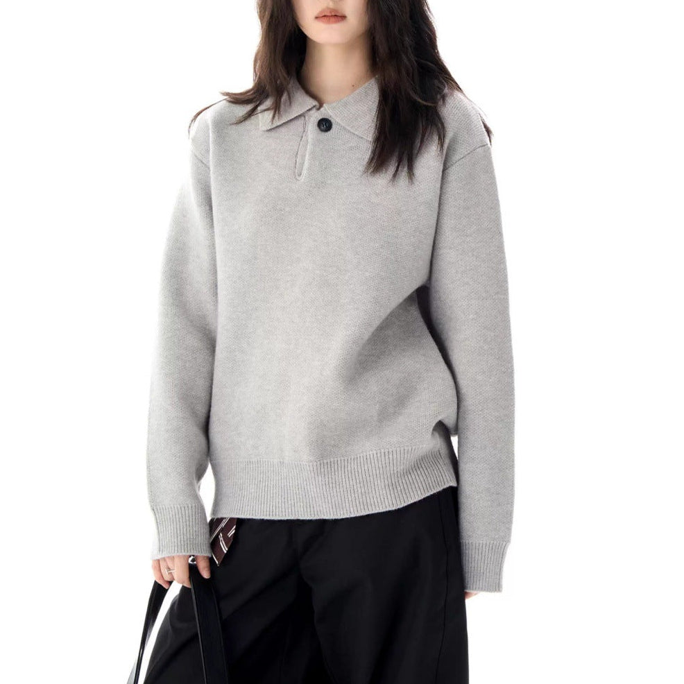 Image of Krista | Women's Collared Pullover Sweater