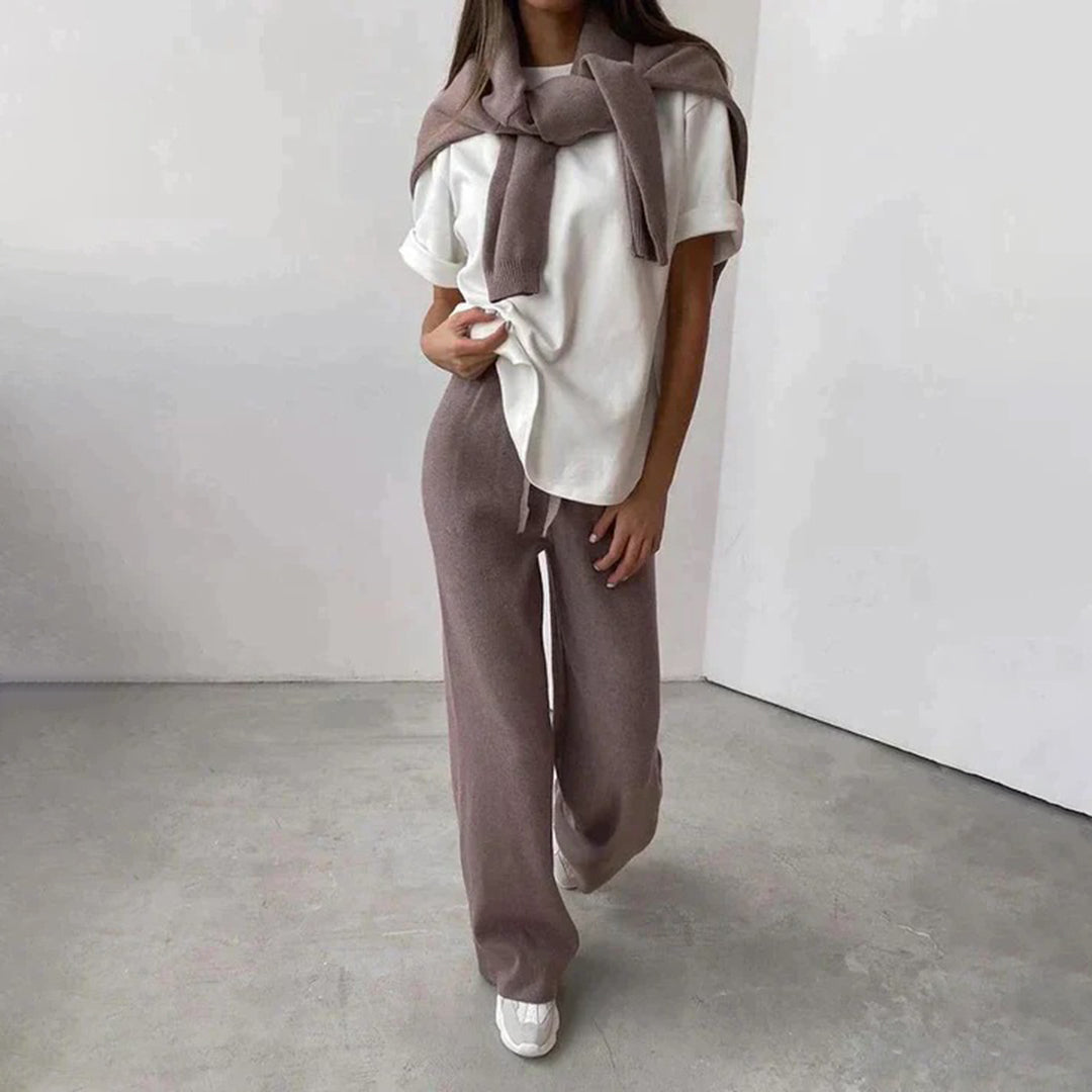 Image of Lacey | Women's Wide Leg Pants Set