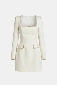 Lana | Women's Long Sleeve A-Line Mini Dress