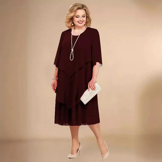 Image of Laura | Women's A-Line Midi Dress