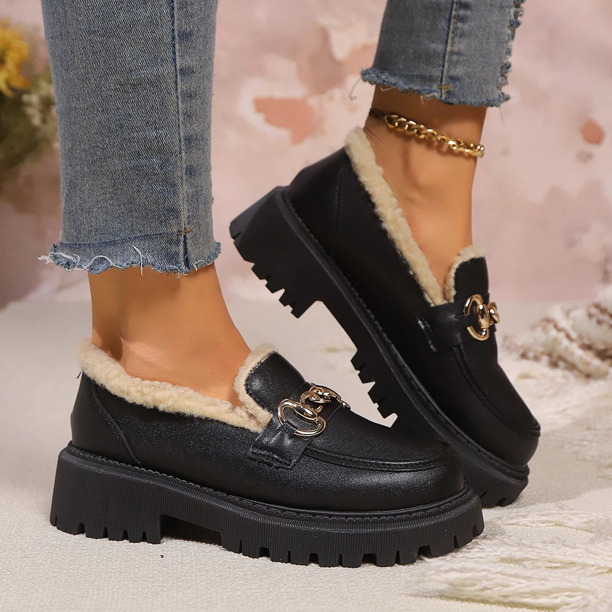 Image of Leah | Women's Slip-On Chunky Loafers