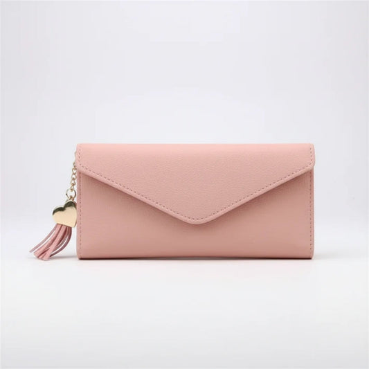 Leather Wallet - Western Style with Practical Compartments and Slim Design