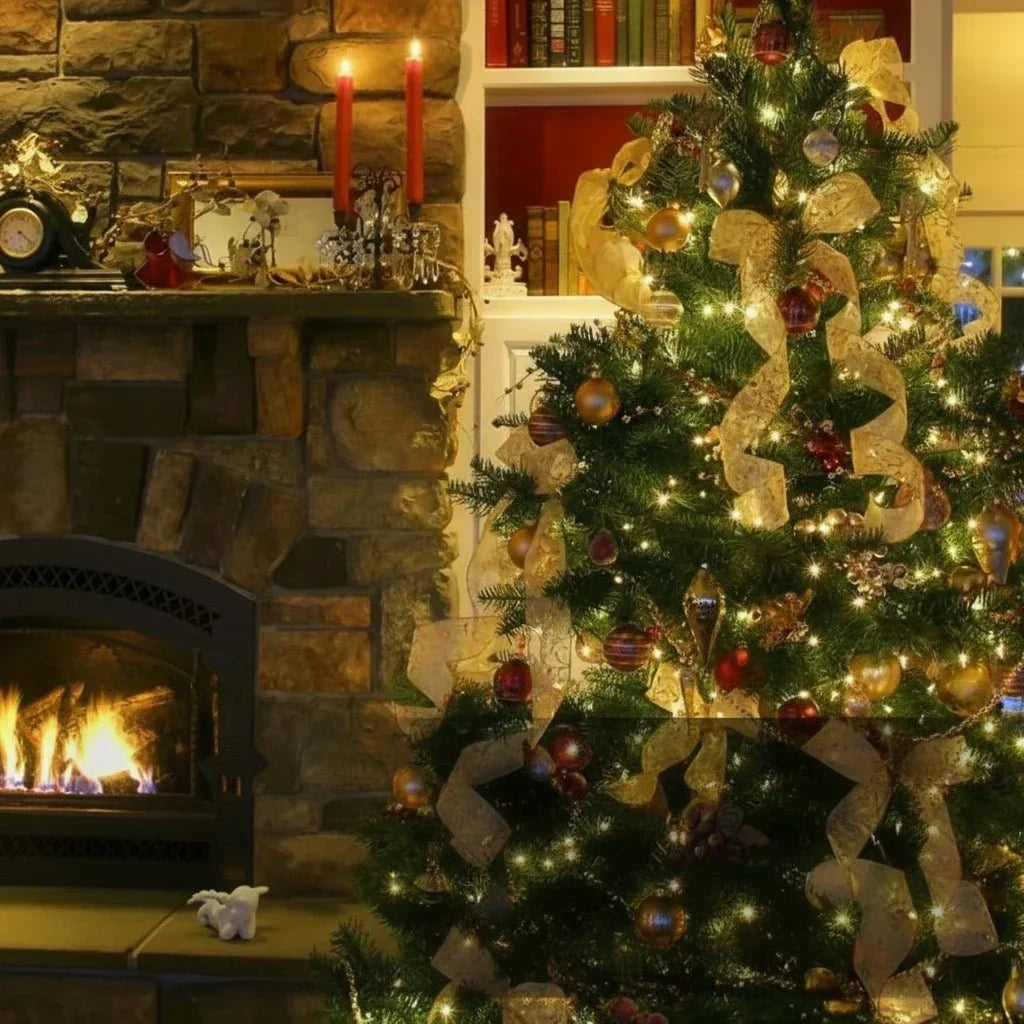 LED Cluster String Lights with Remote Control and 8 Modes