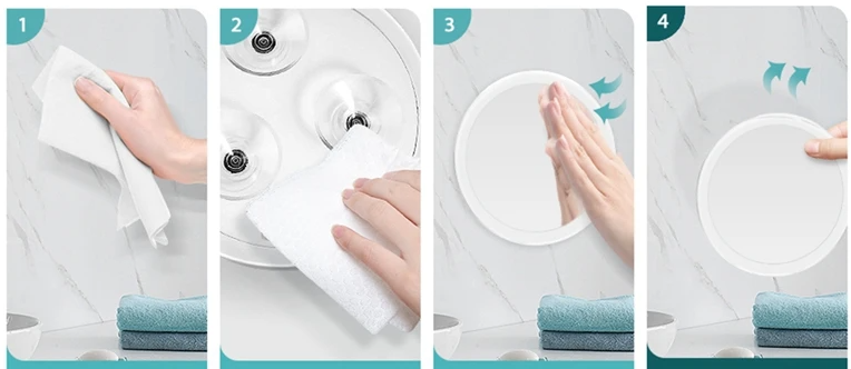 LED Cosmetic Mirror with 10x Magnification VisiLuxe