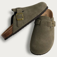 Leila | Women's Adjustable Buckle Clogs
