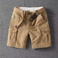 Logan | Men's Cargo Belted Shorts