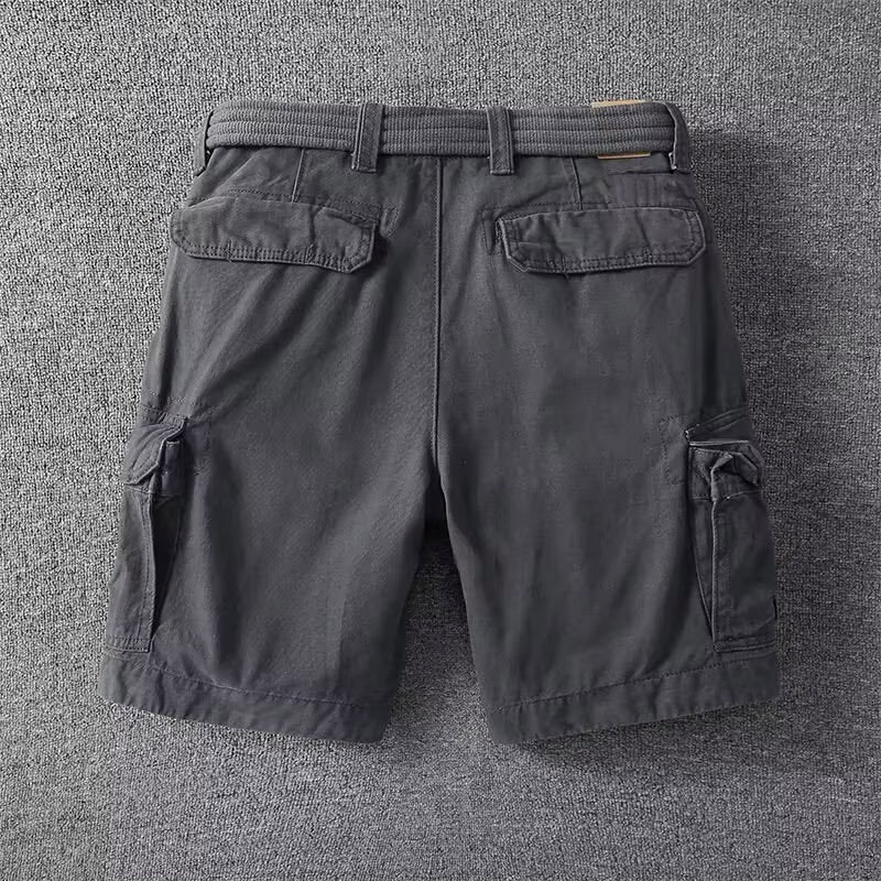 Image of Logan | Men's Cargo Belted Shorts