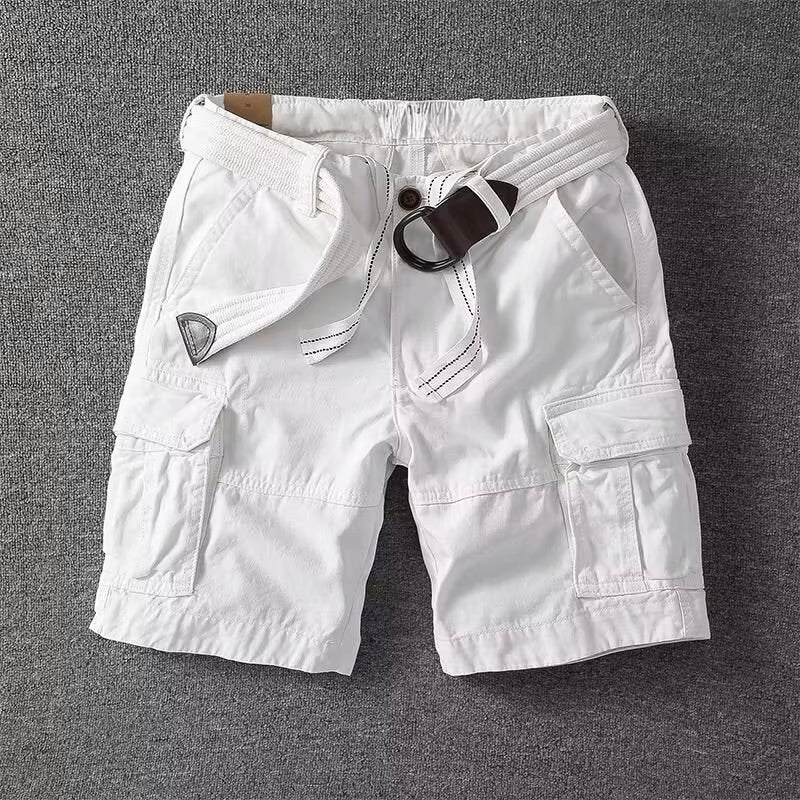 Image of Logan | Men's Cargo Belted Shorts