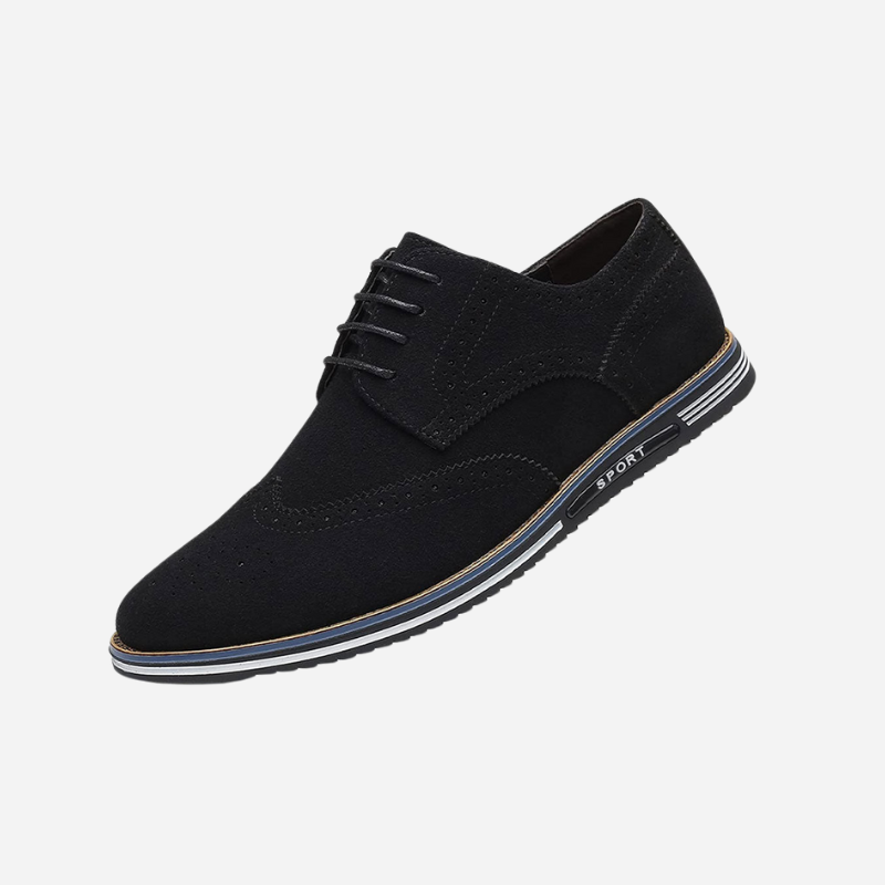Image of Logan | Men's Wingtip Lace-Up Oxford Shoes