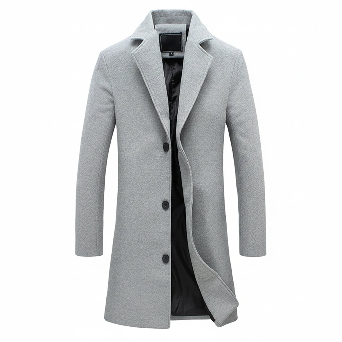 Long Winter Overcoat for Men