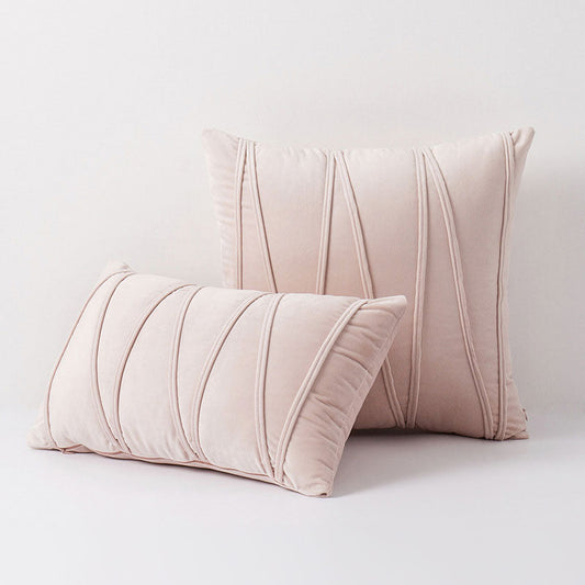 Luxury Throw Pillow Covers with Velvet-Soft Fabric and Elegant Design
