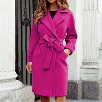 Lydia | Women's Belted Knee Length Coat