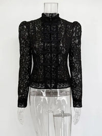 Madison | Women's Fitted Lace Blouse