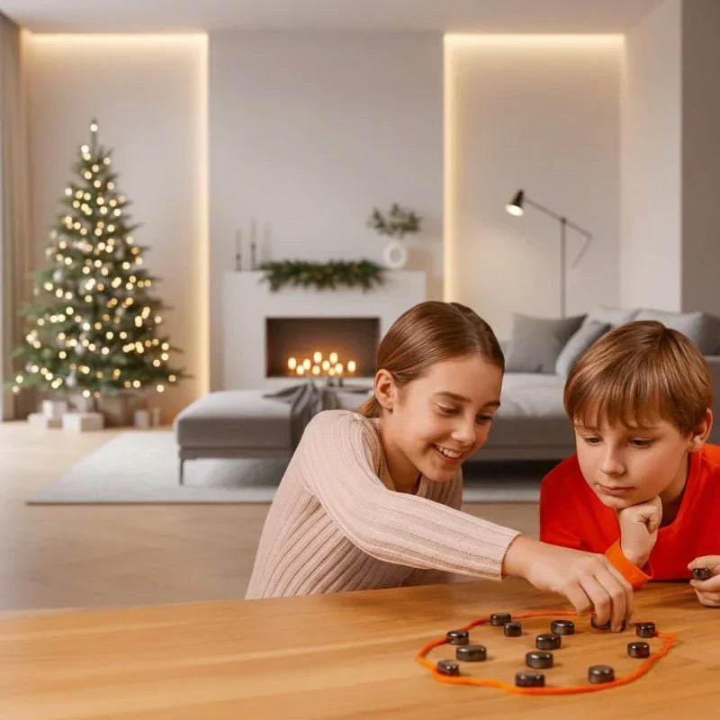 Magnetic Travel Chess Strategy Game