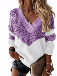 Mandy | Women's Oversized Striped Sweater
