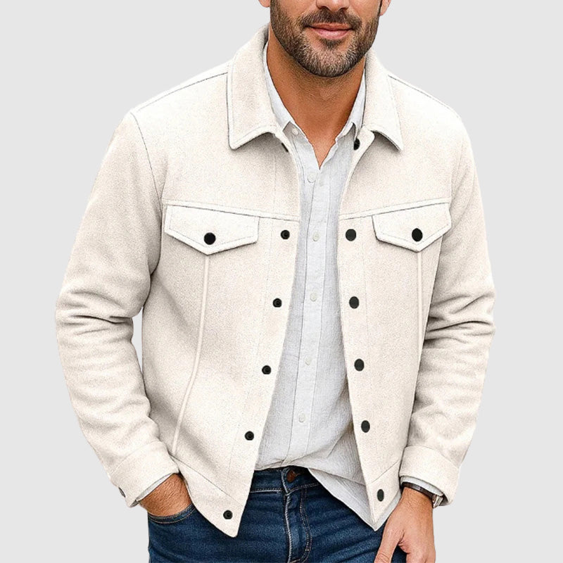 Image of Mathew | Men's Button-Down Shirt Jacket