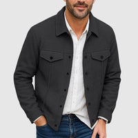 Mathew | Men's Button-Down Shirt Jacket
