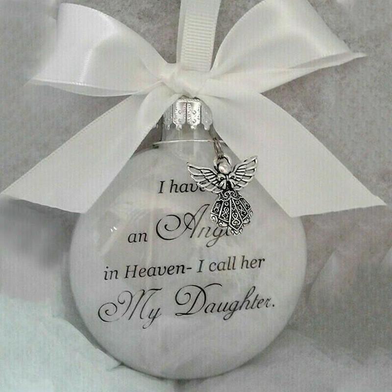 Memorial Ornament - Angel in Heaven