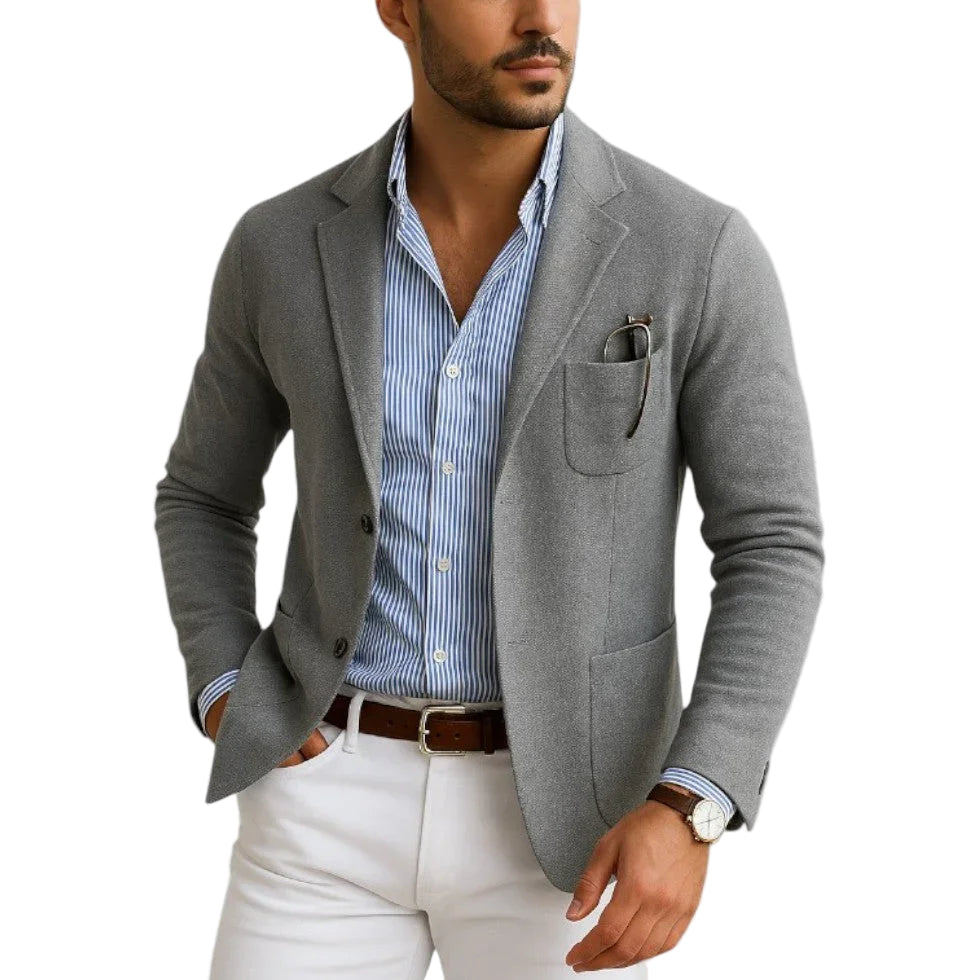 Men's Classic Lapel Blazer