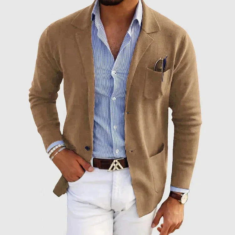 Men's Classic Lapel Blazer
