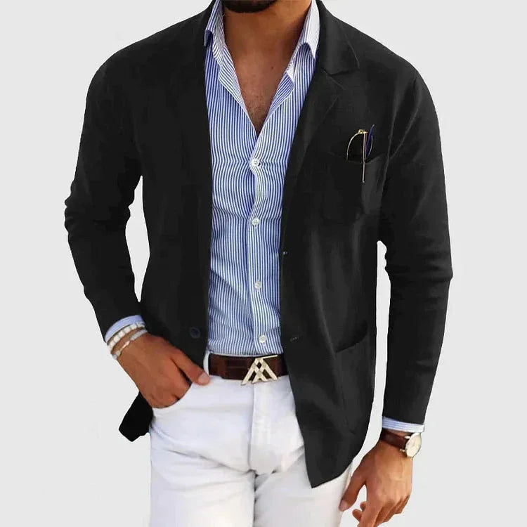 Men's Classic Lapel Blazer