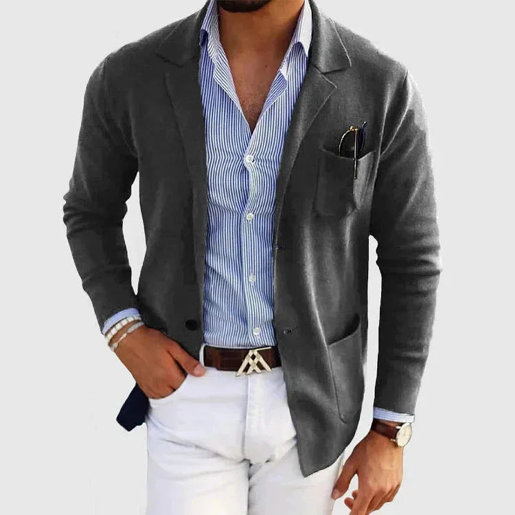 Men's Classic Lapel Blazer