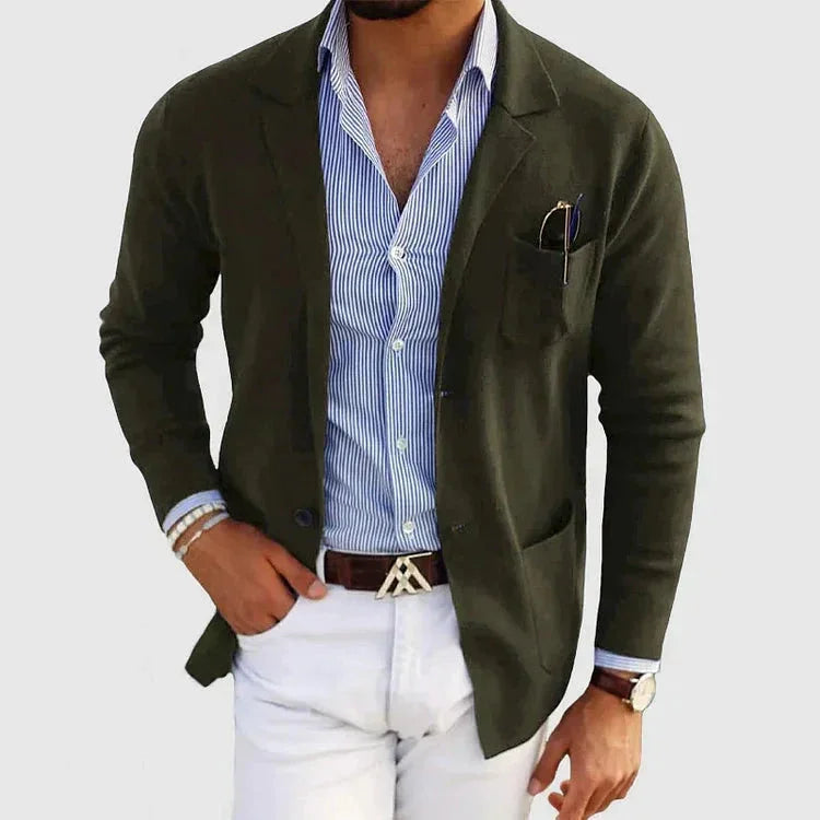 Men's Classic Lapel Blazer