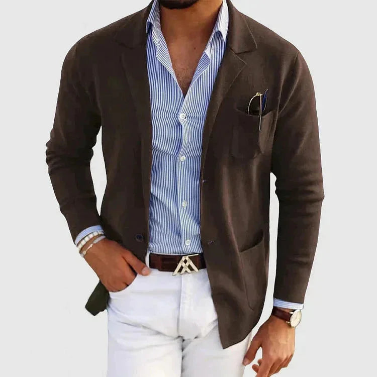 Men's Classic Lapel Blazer