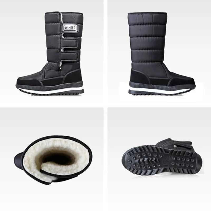 Men's Fur-Lined Extreme Cold Boots