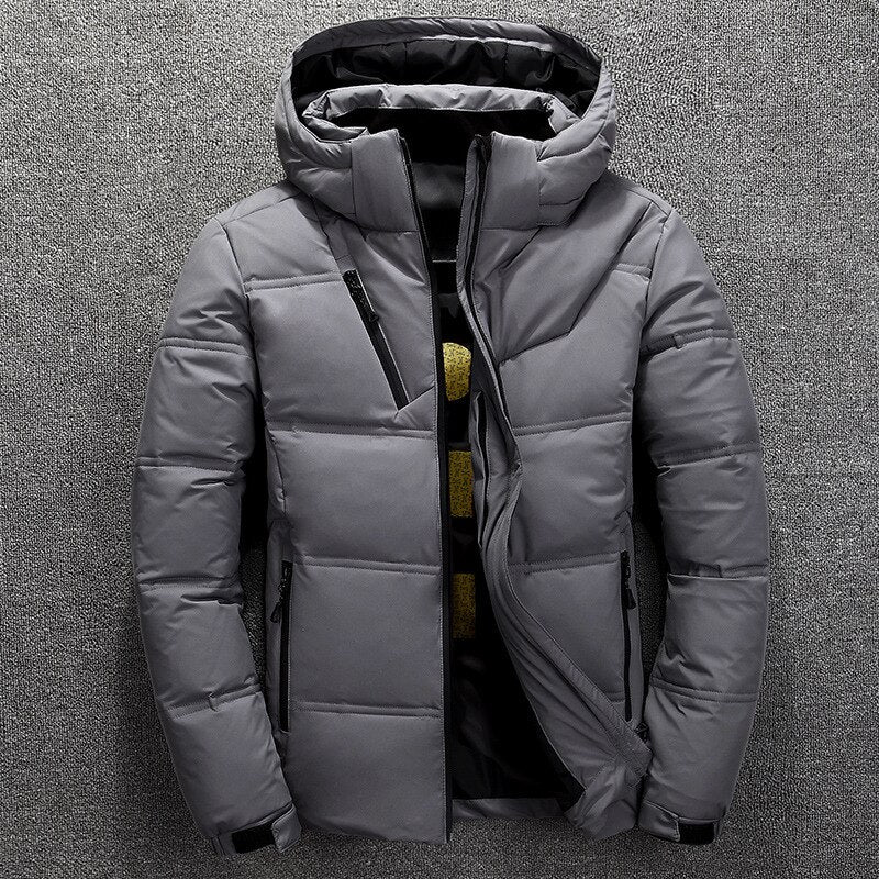 Men's Hooded Winter Down Jacket