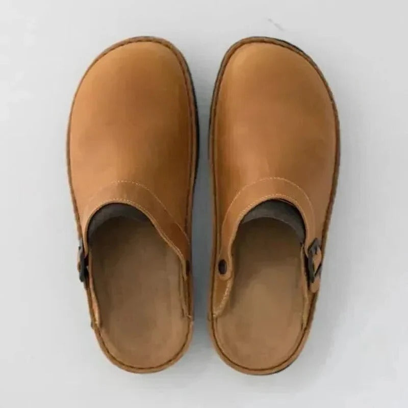 Men's Orthopedic Support Slippers for Pain Relief