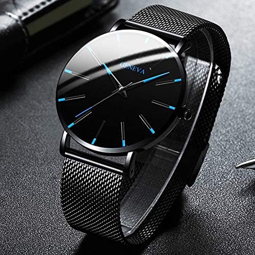 Men's Ultra-Thin Business Watch – Sleek, Minimalist & Timeless Style
