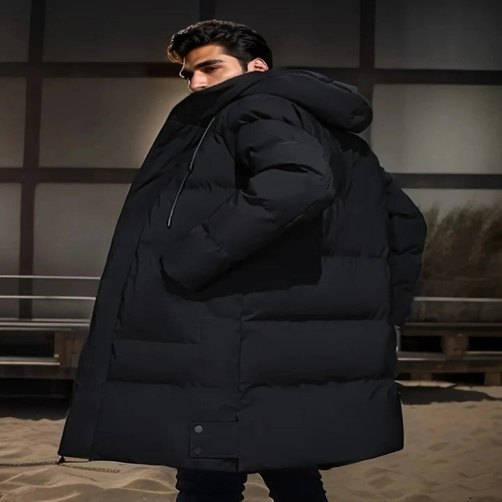 Men's Waterproof Long Winter and Snow Jacket