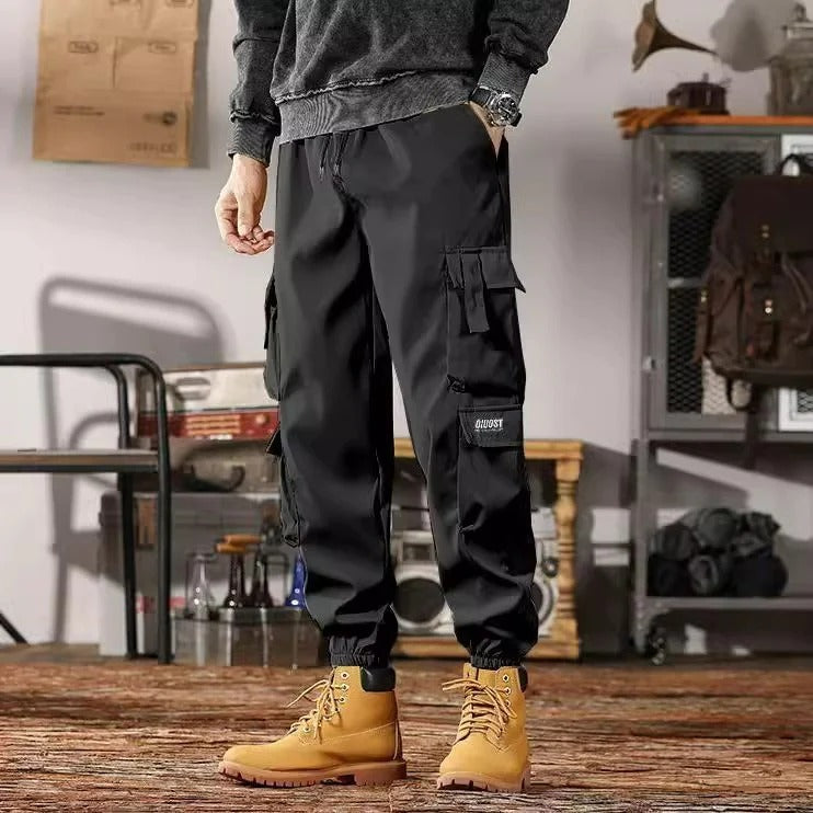 Image of Michael | Men's Drawstring Cargo Pants
