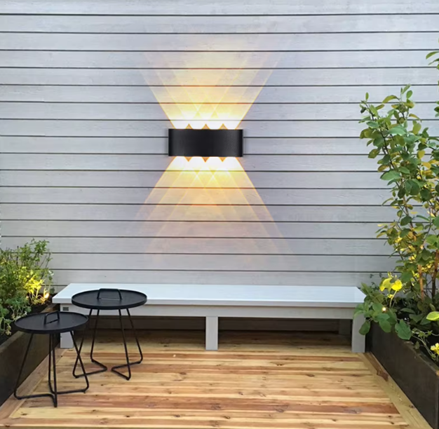 Modern Indoor Outdoor Wall Light – Minimalist LED Fixture