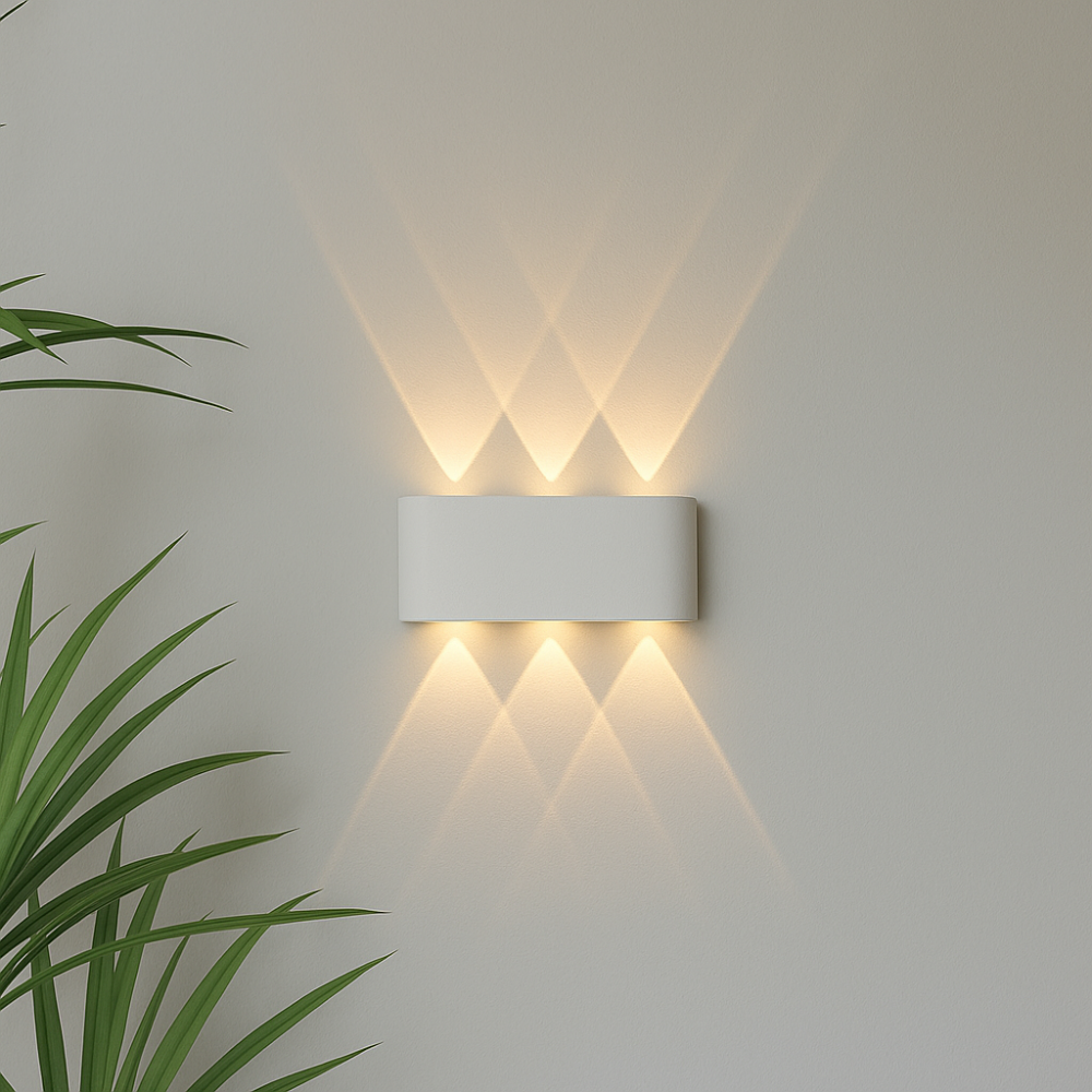 Modern Indoor Outdoor Wall Light – Minimalist LED Fixture