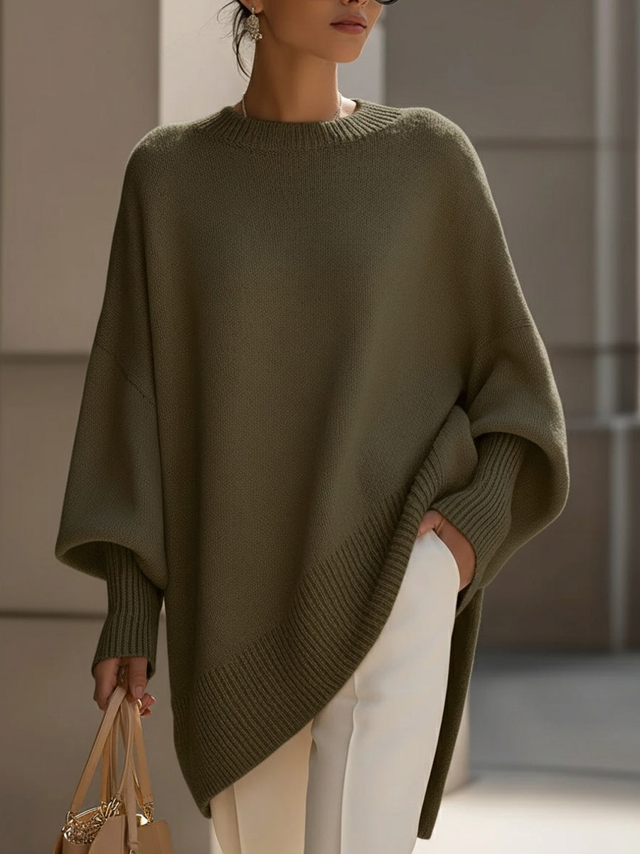 Image of Nadia | Women's Oversized Crew Neck Sweater