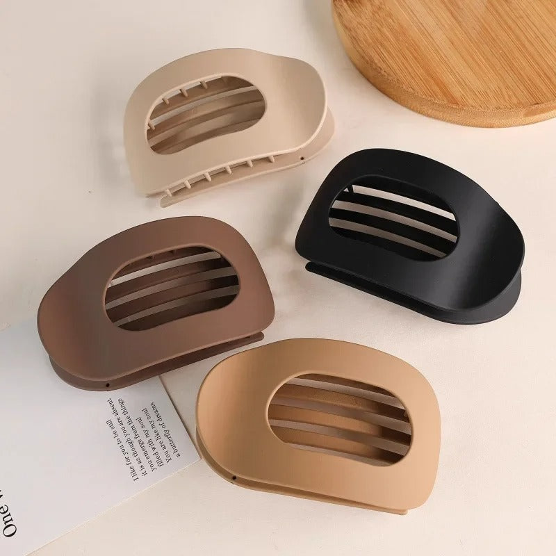 Non-Slip Hair Clip | 6 Colors, Durable Plastic Body | Secure Hold Without Snagging, Pulling or Hair Breakage, for Any Occasion