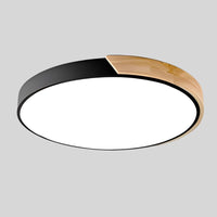 Nordic Wooden Macaroon Ceiling Light for Modern Spaces