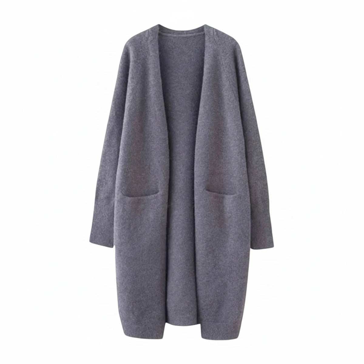 Open Front Long Winter Cardigan for Women