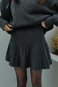 Phoebe | Women's Turtleneck Sweater Skirt Set