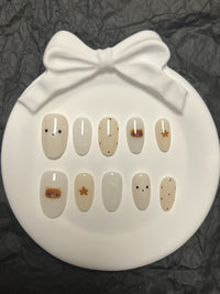 Playful Themed Press-On Nail Set