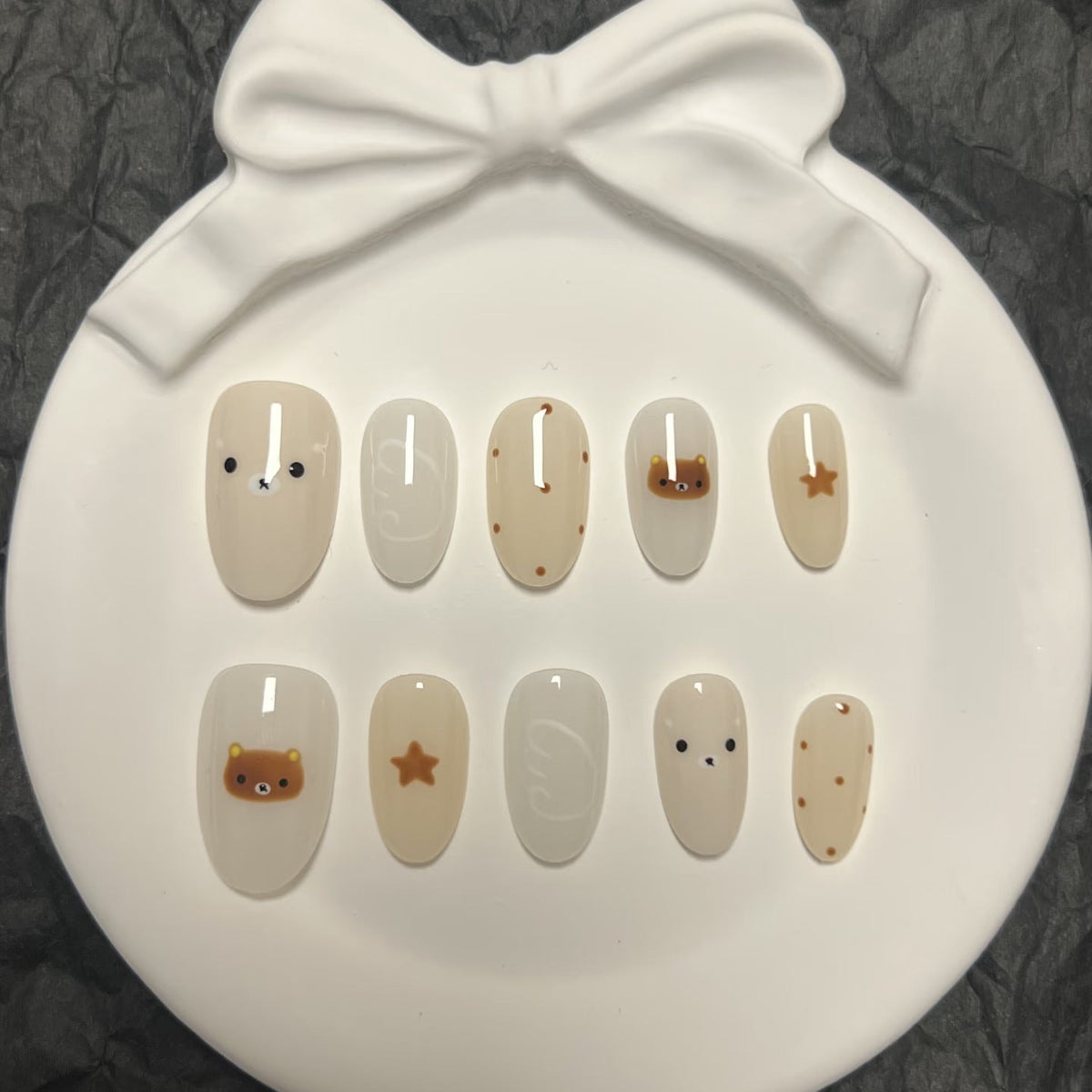 Playful Themed Press-On Nail Set