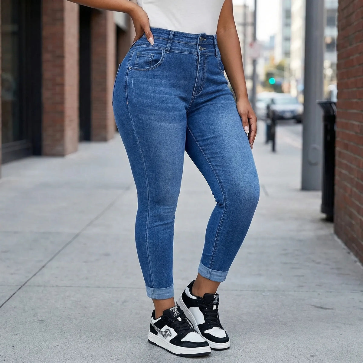 Plus Size Stretch Jeans