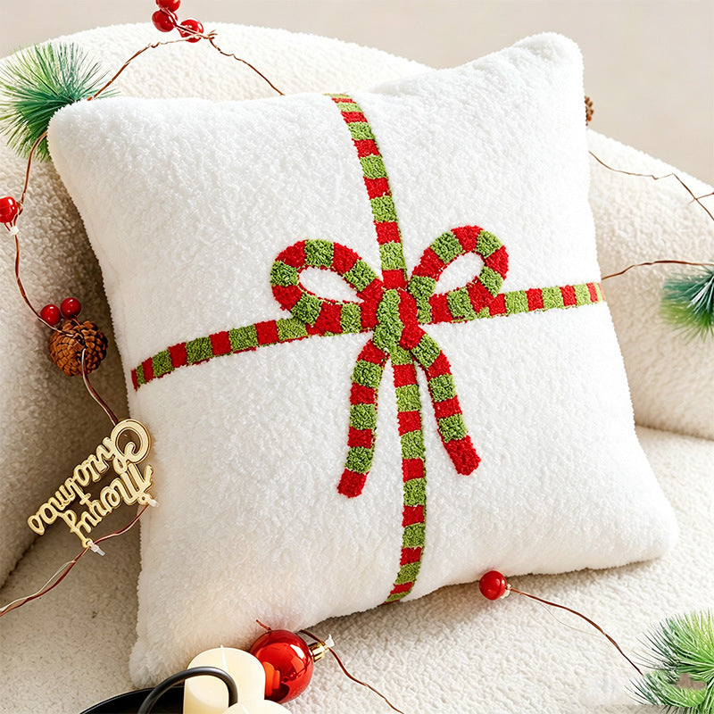 Polyester Christmas Decorative Pillow
