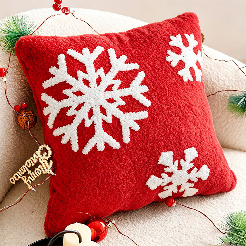 Polyester Christmas Decorative Pillow