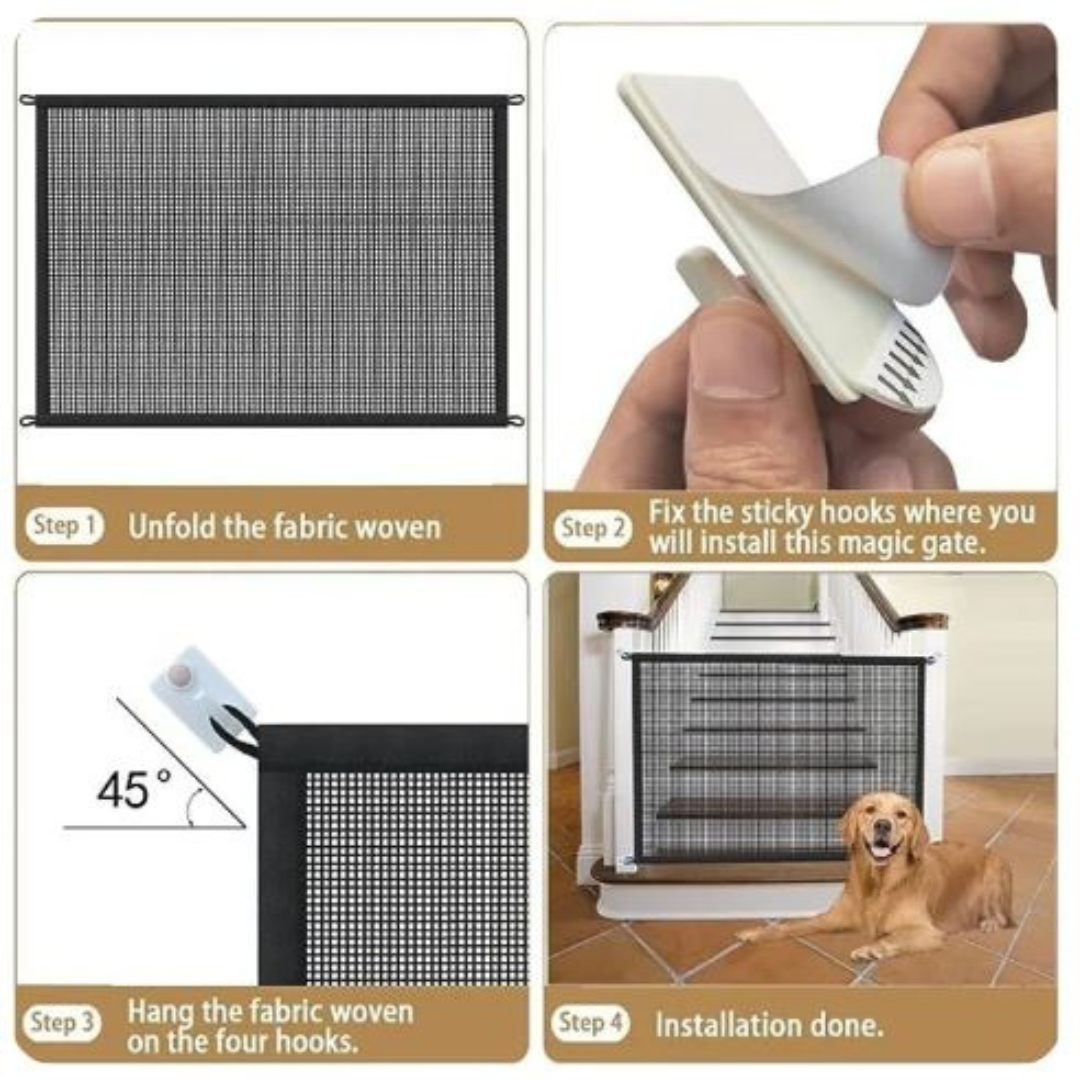 Portable Pet Safety Guard Gate